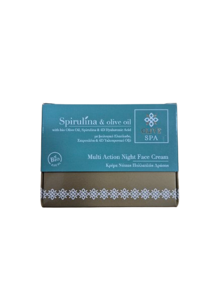 Olive Spa – Spirulina & Olive Oil Multi Action Night Face Cream
